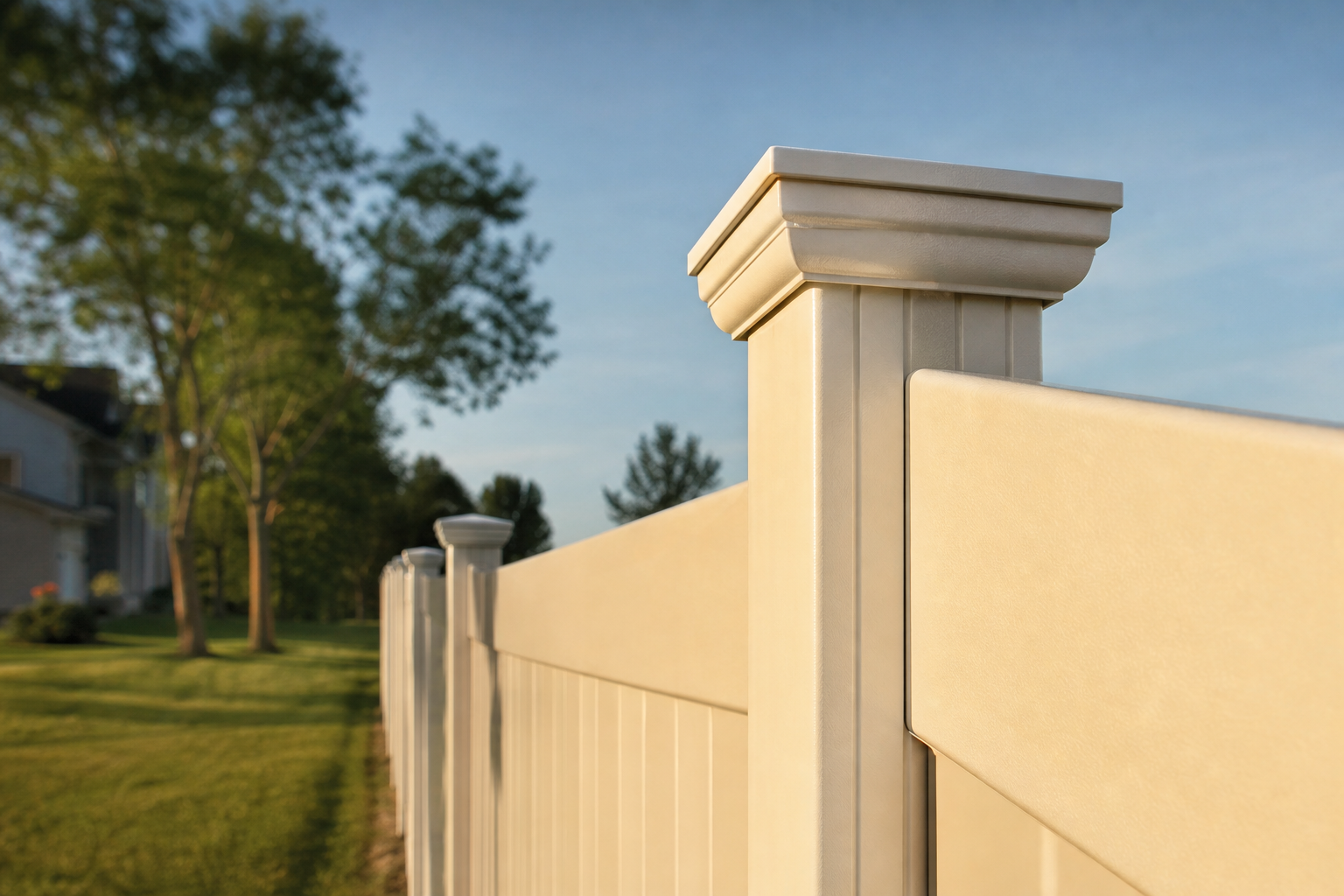 Vinyl Fence in Plainfield, IL