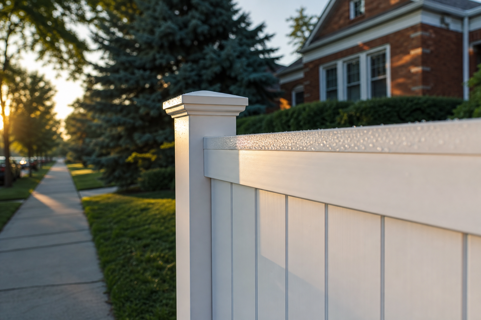 Vinyl Fence