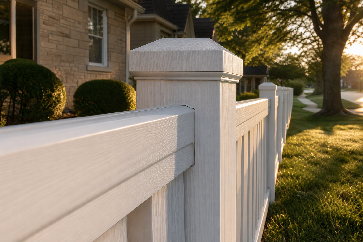Vinyl Fence