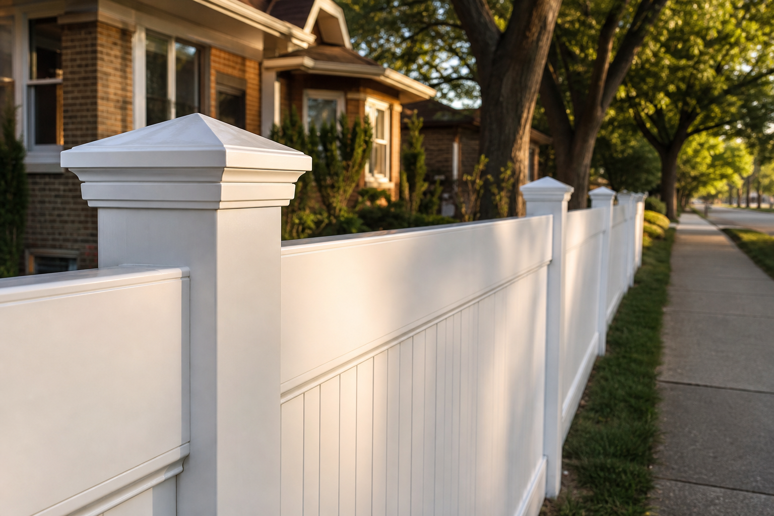 Vinyl Fence