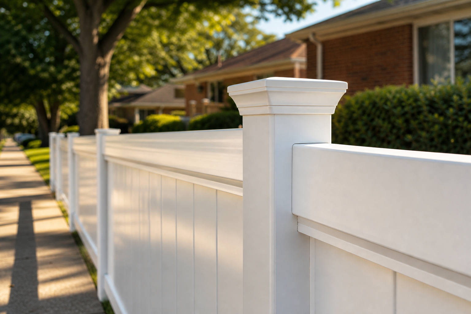 Vinyl Fence