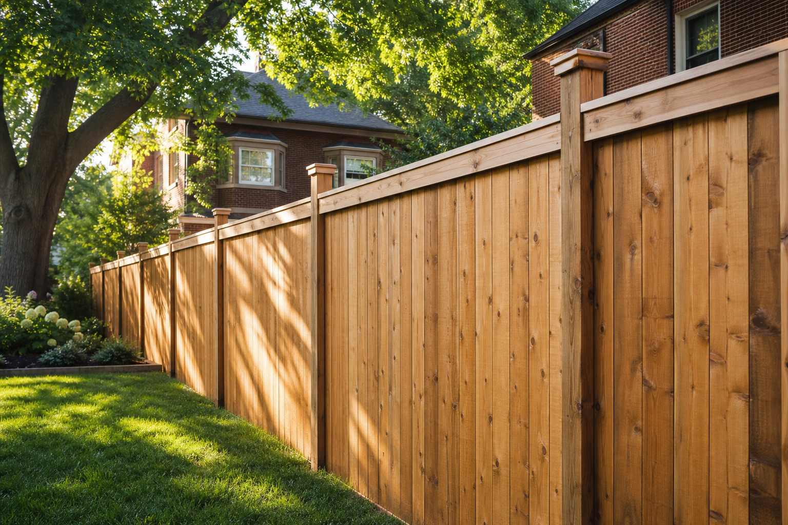 Wood Privacy Fence