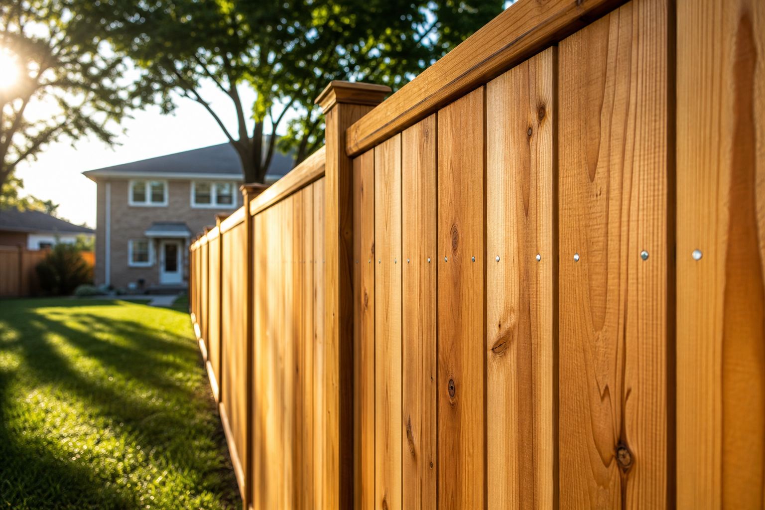 Wood Privacy Fence