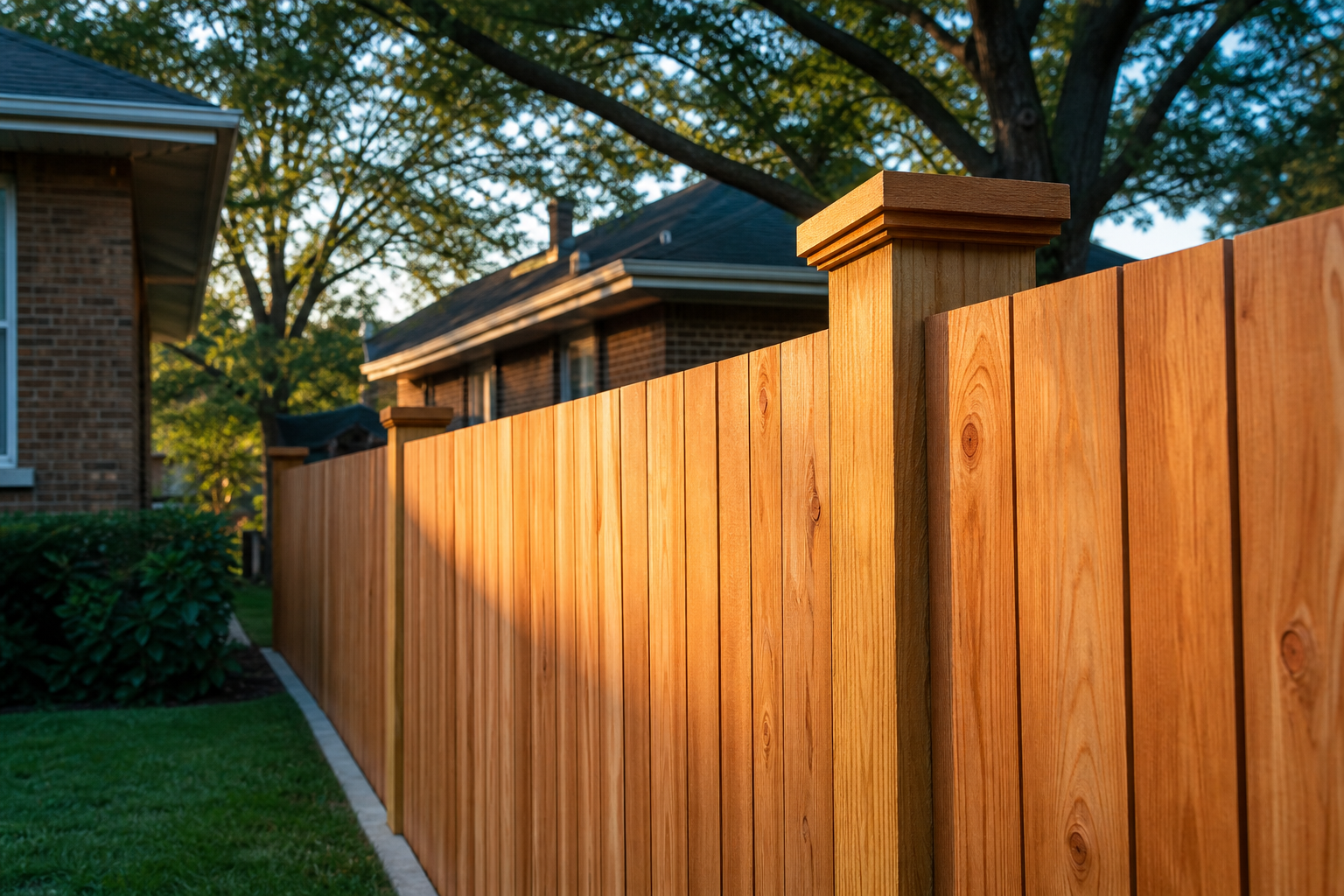 Wood Privacy Fence