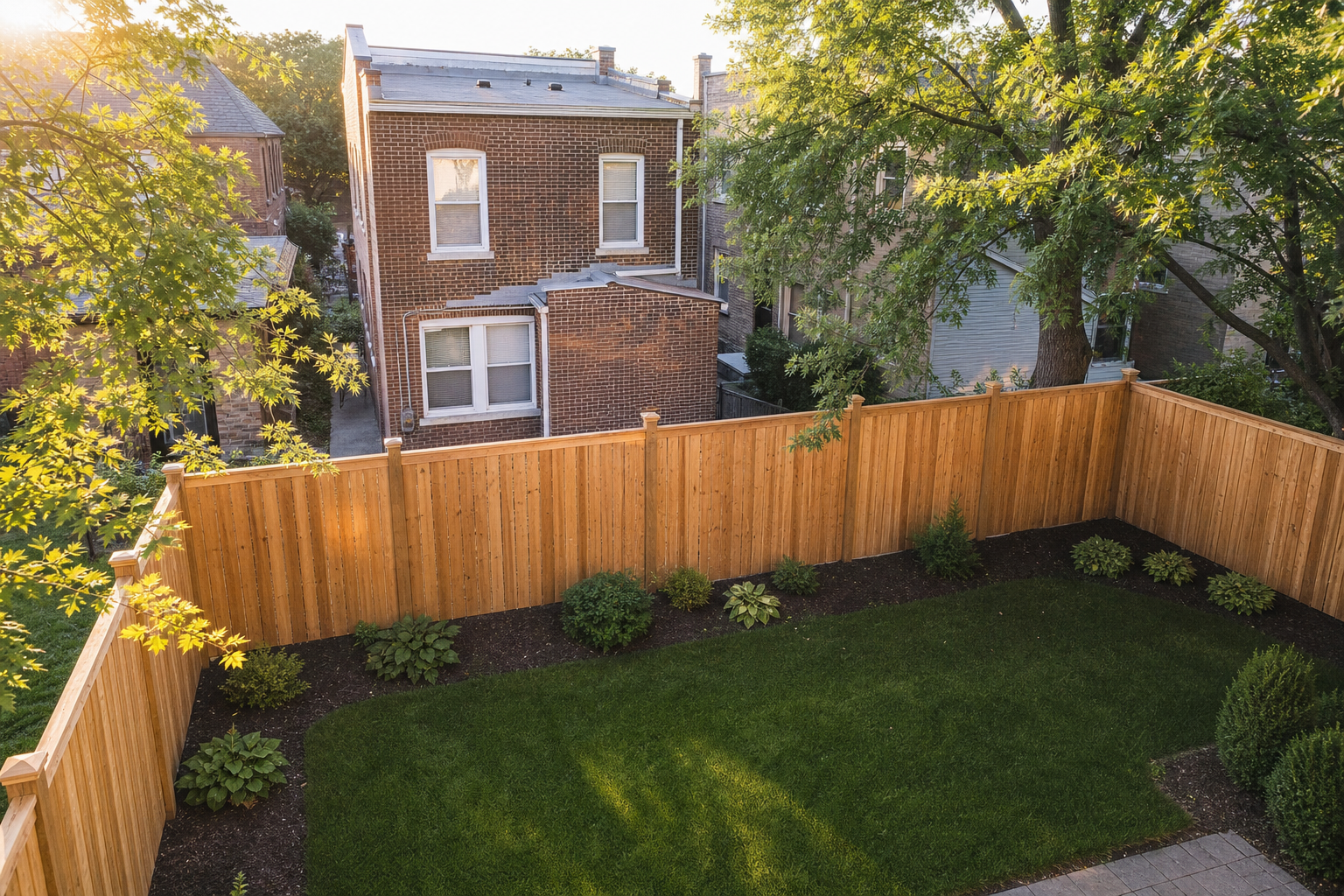 Wood Privacy Fence