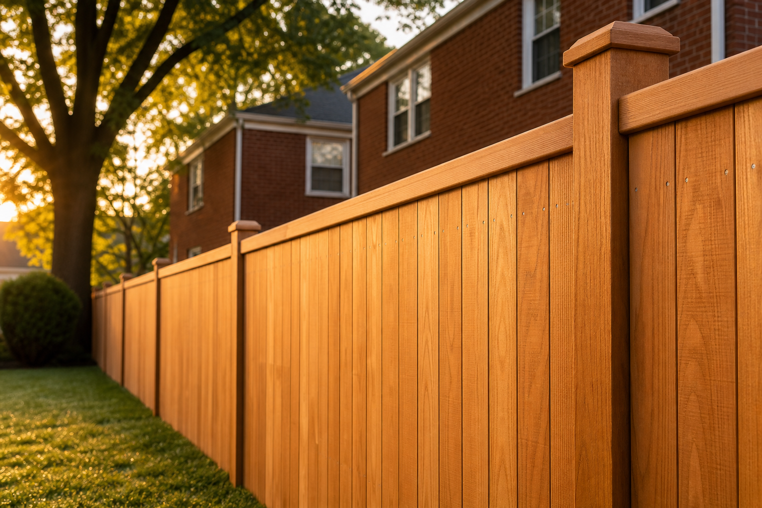 Wood Privacy Fence