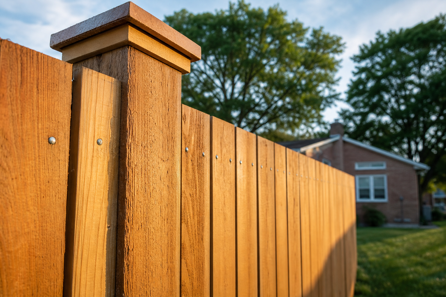 Wood Privacy Fence
