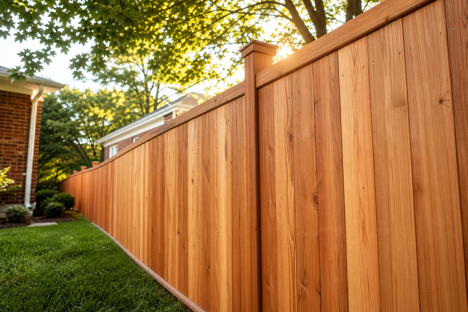 Wood Privacy Fence
