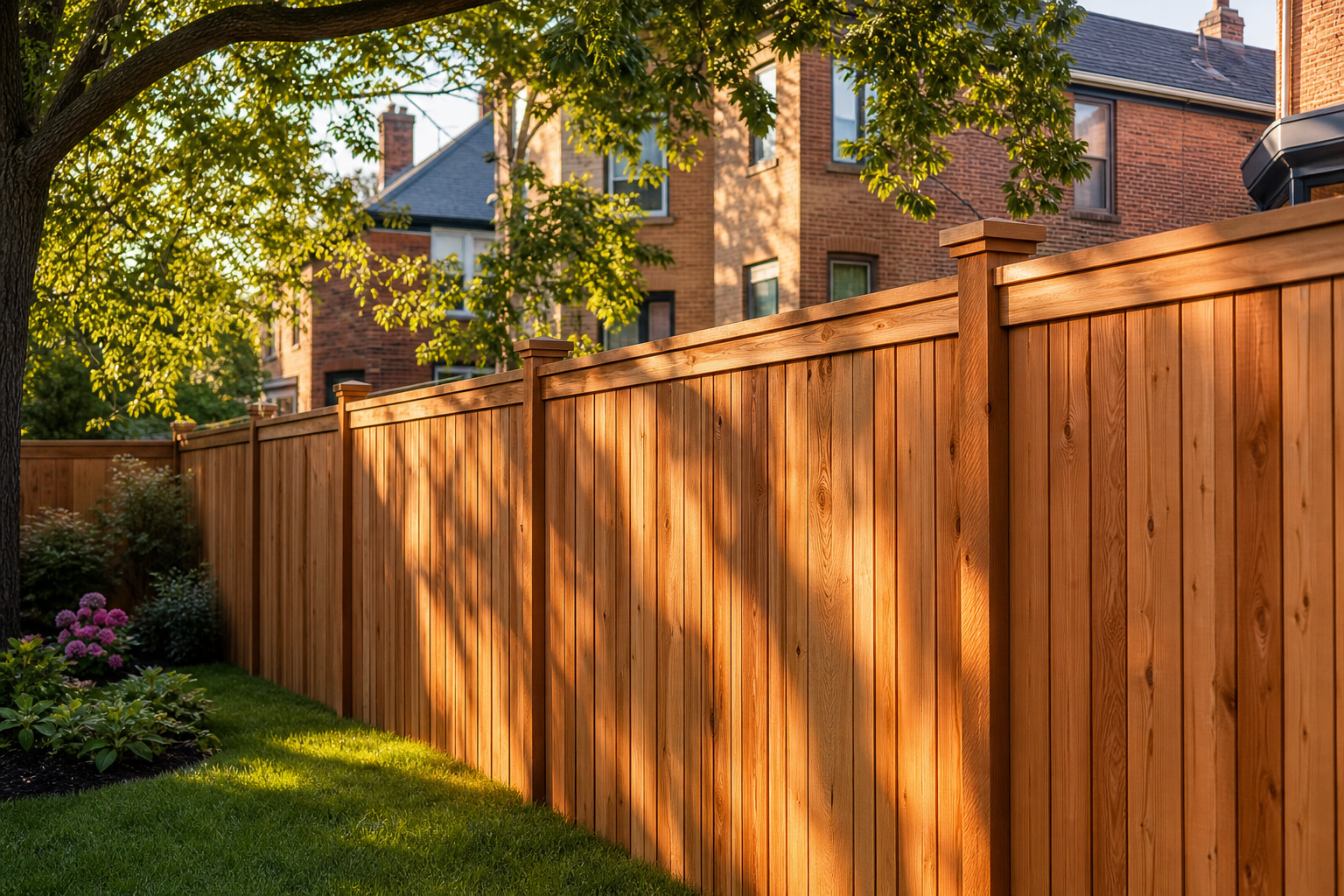 Wood Privacy Fence