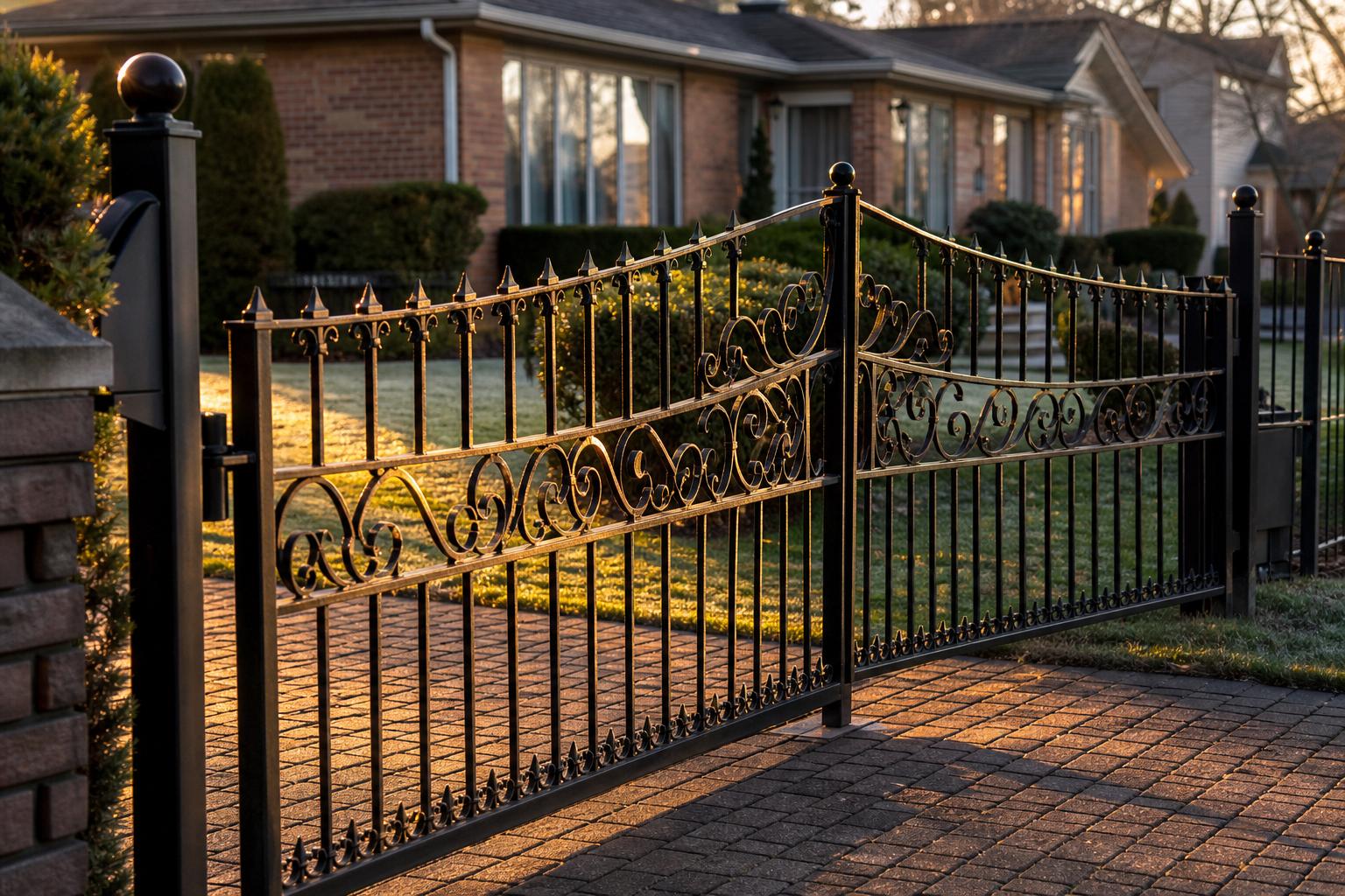 Wrought Iron Fence in Alsip, IL