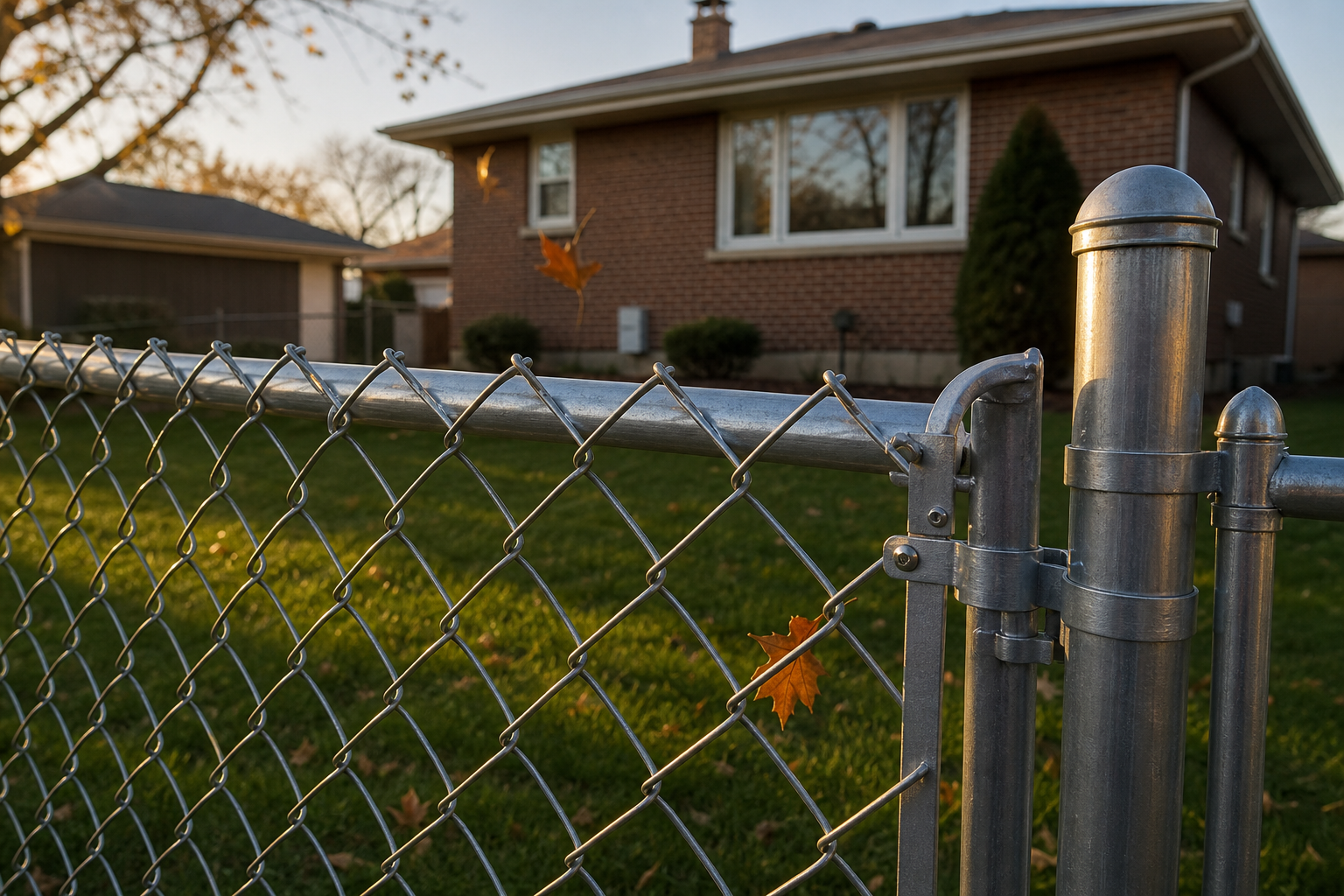 Chain Link Fences in Franklin Park, IL