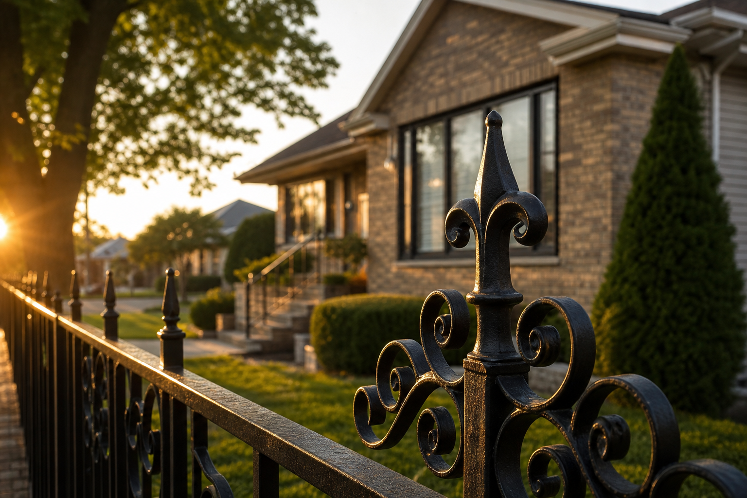 Iron Fencing in Northlake, IL