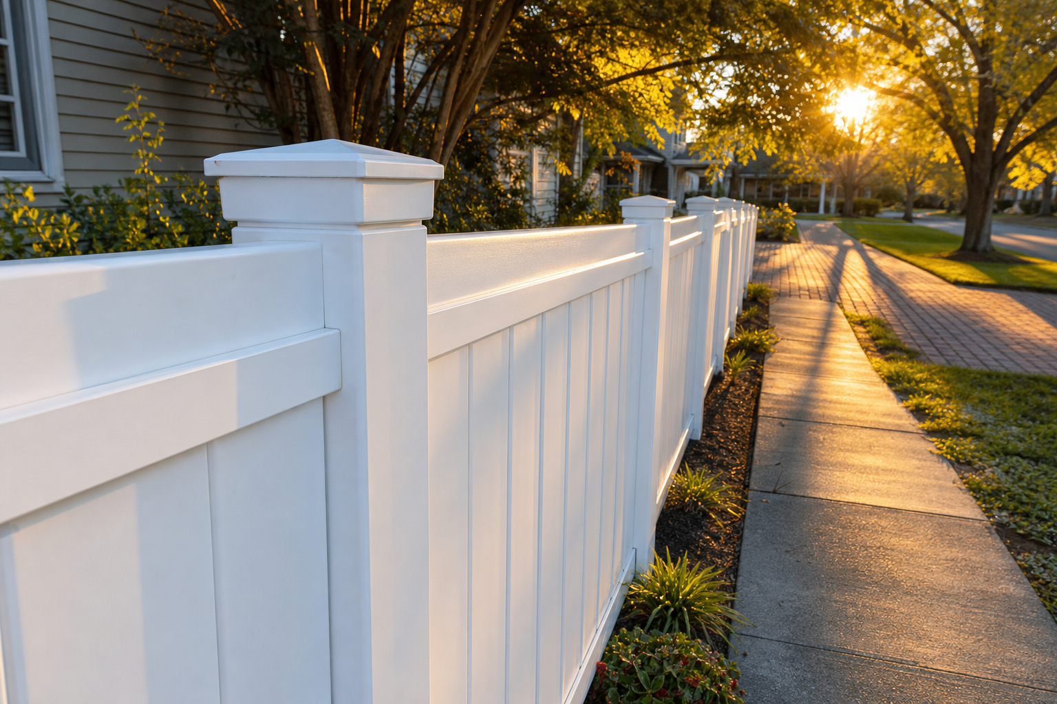 Vinyl Fence