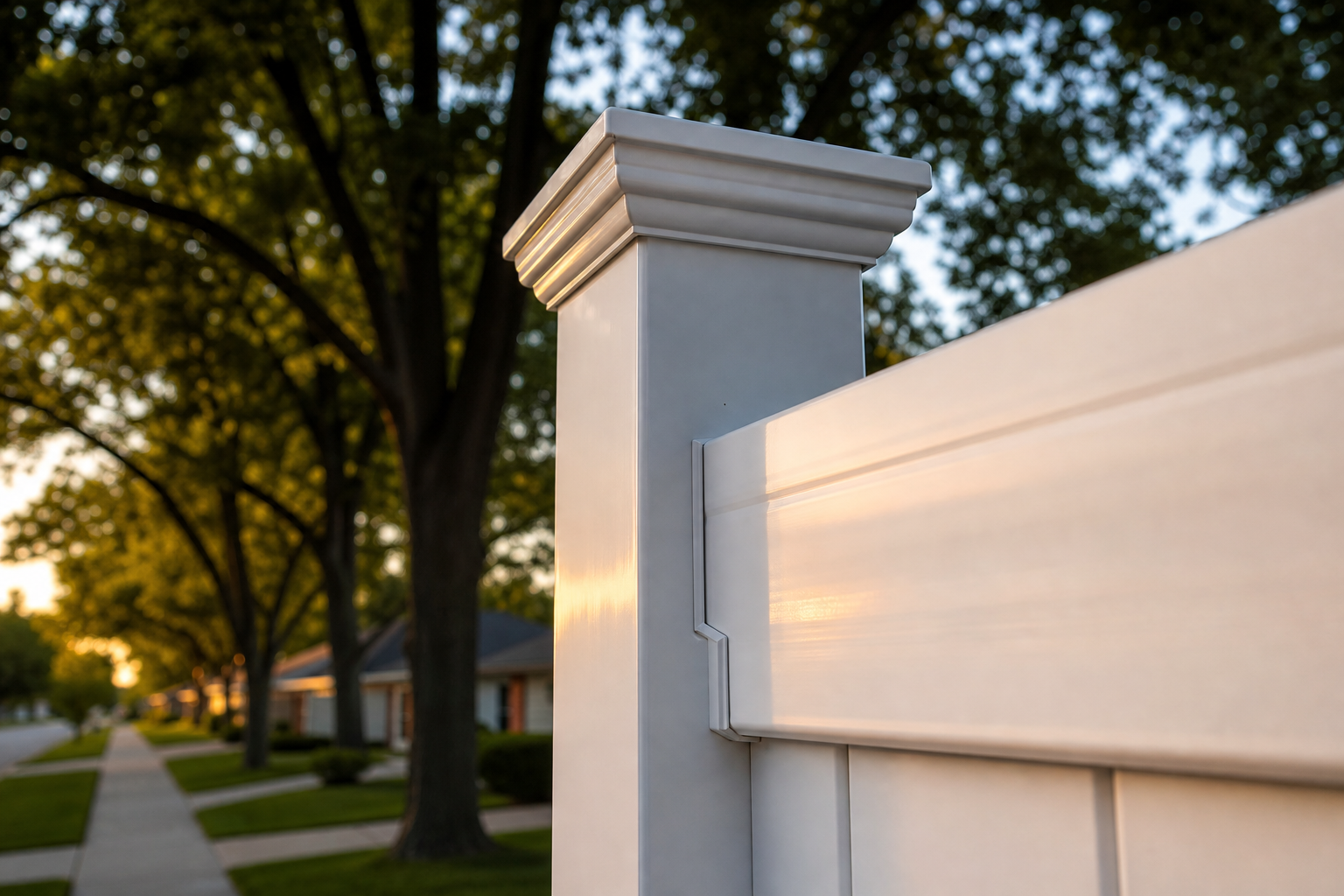 Vinyl Fence in University Park, IL