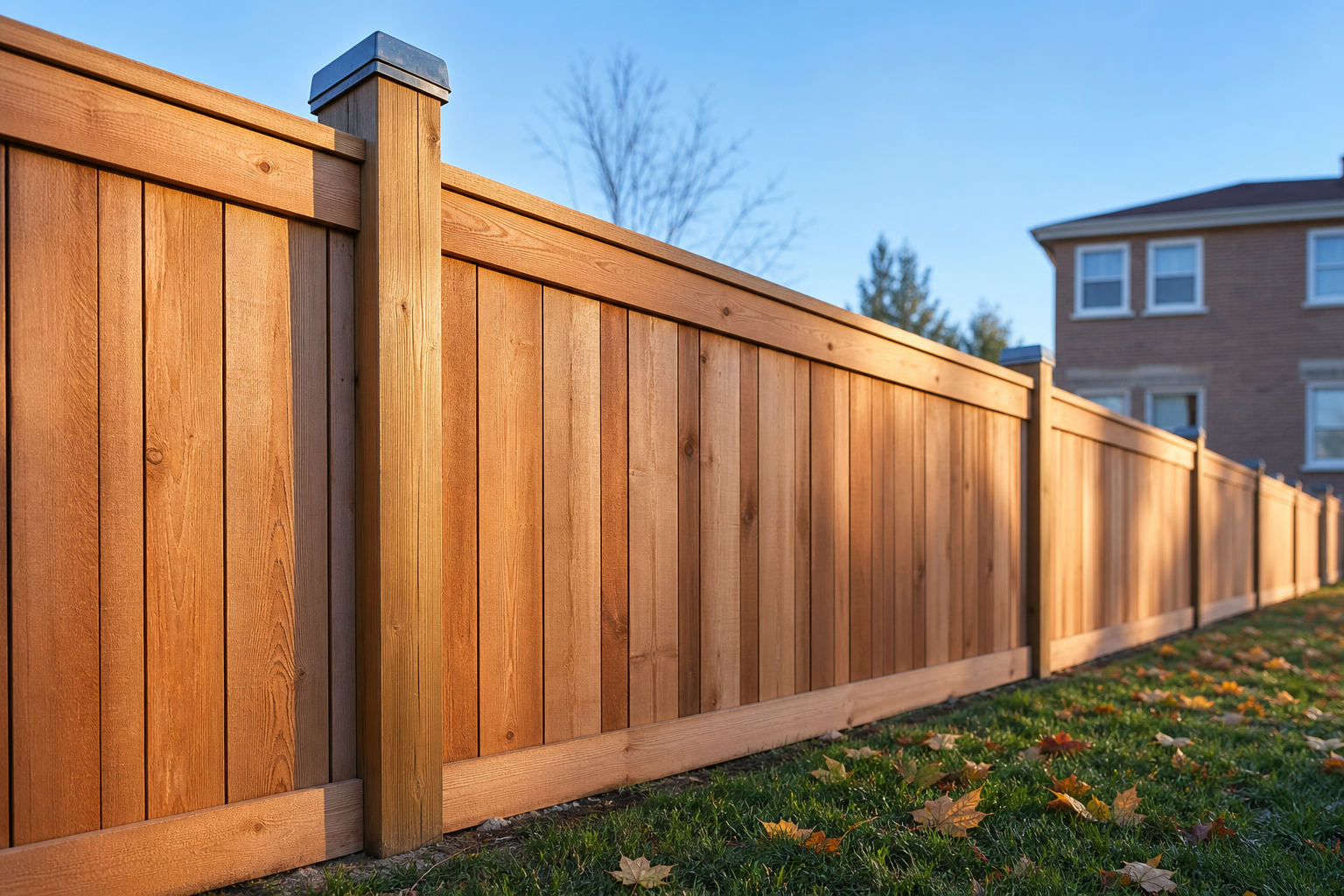 Wood Privacy Fence