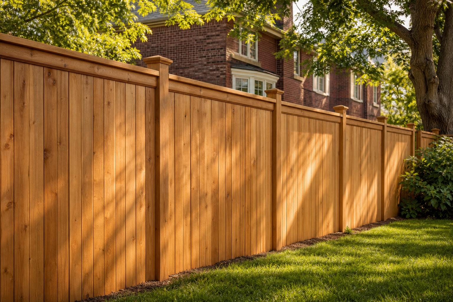 Wood Privacy Fence