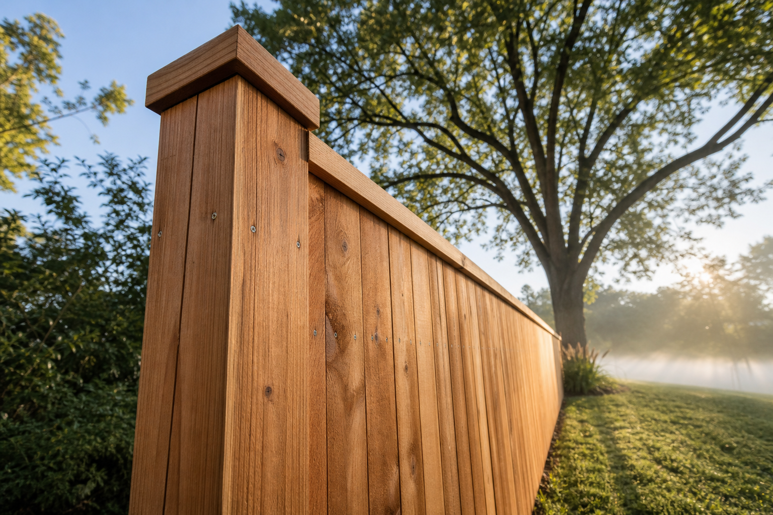 Wood Privacy Fence