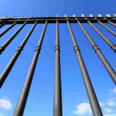 wrought iron fence installation